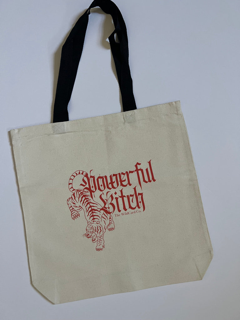 Powerful Bitch tote