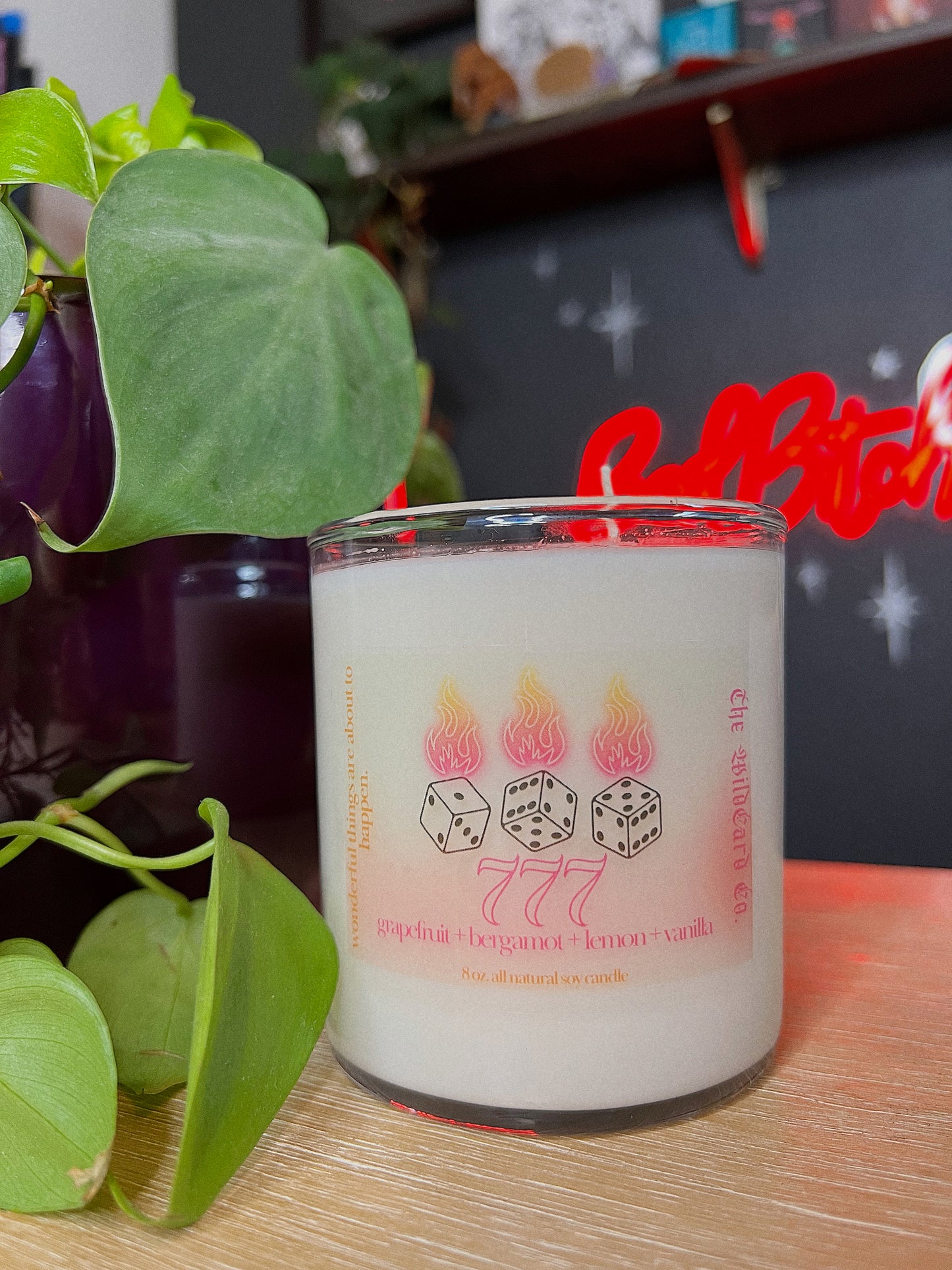 777 Intention Candle