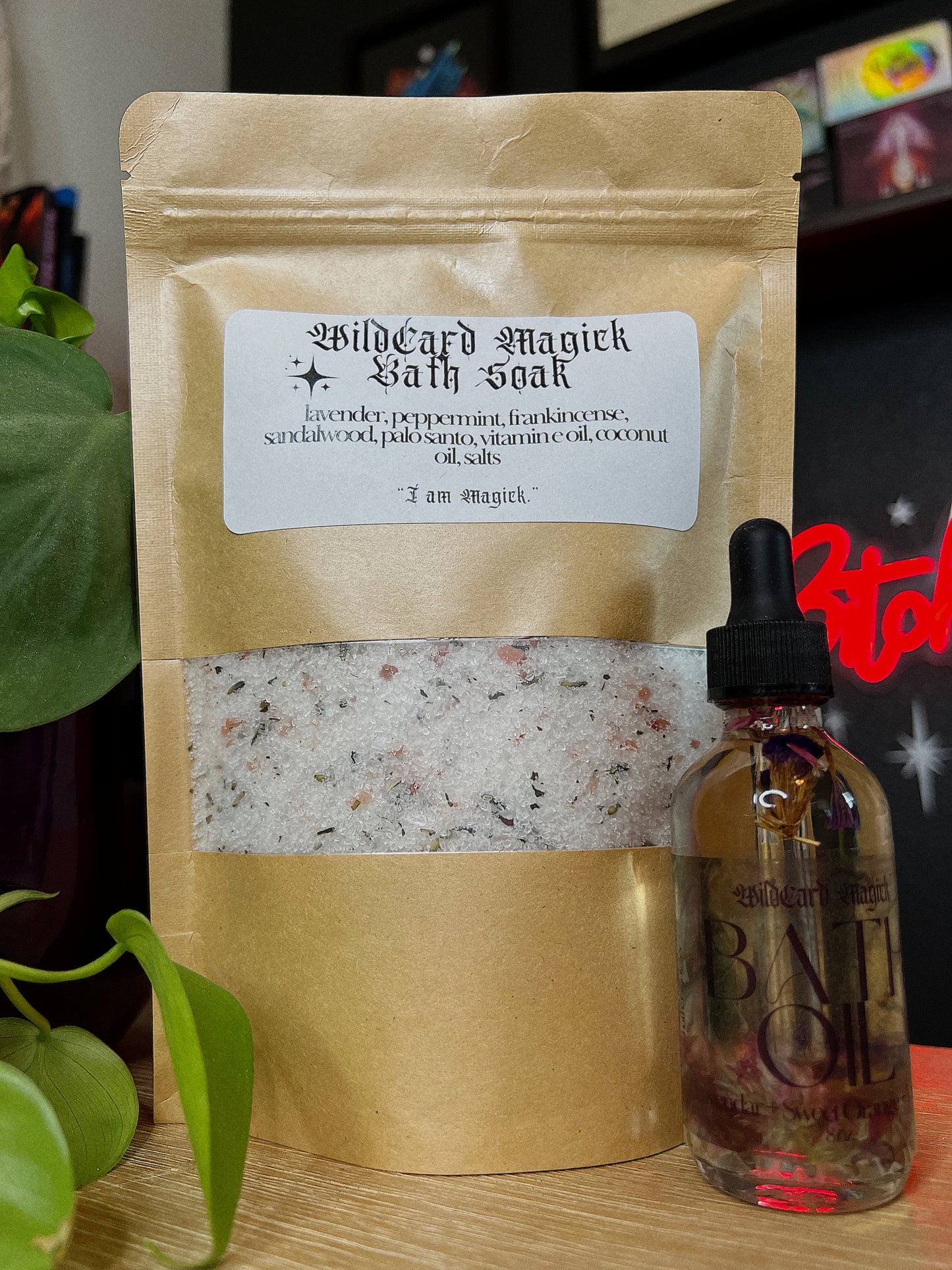 WildCard Magick Bath Soak & Oil