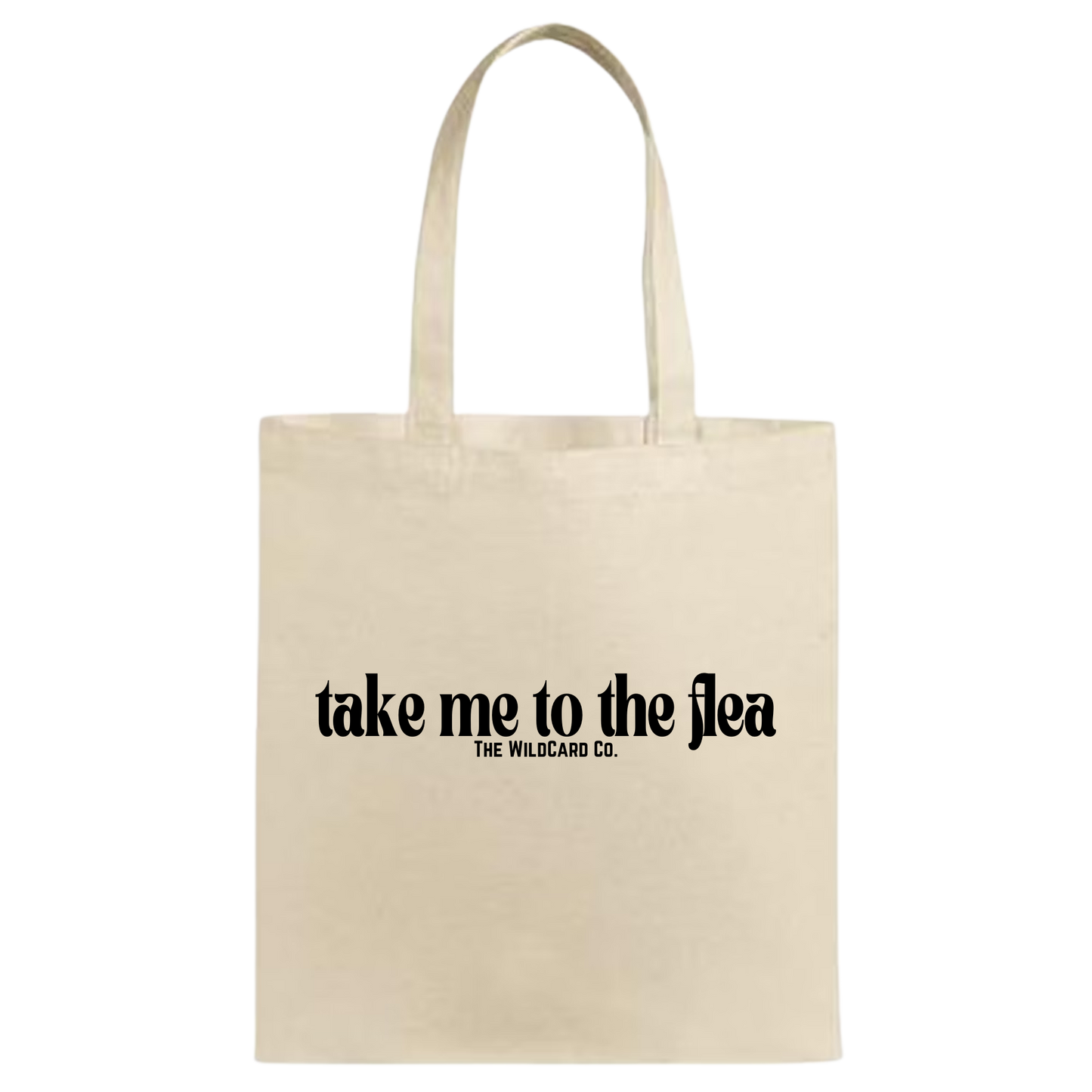 Take me to the Flea tote