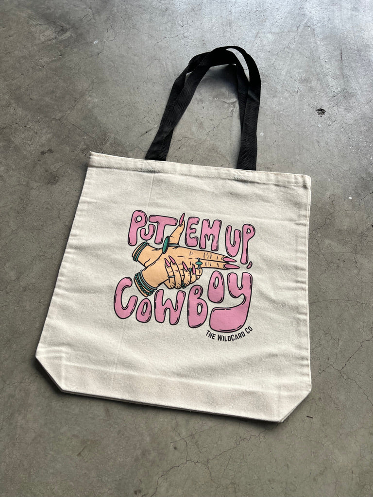 Put 'Em Up Cowboy Tote