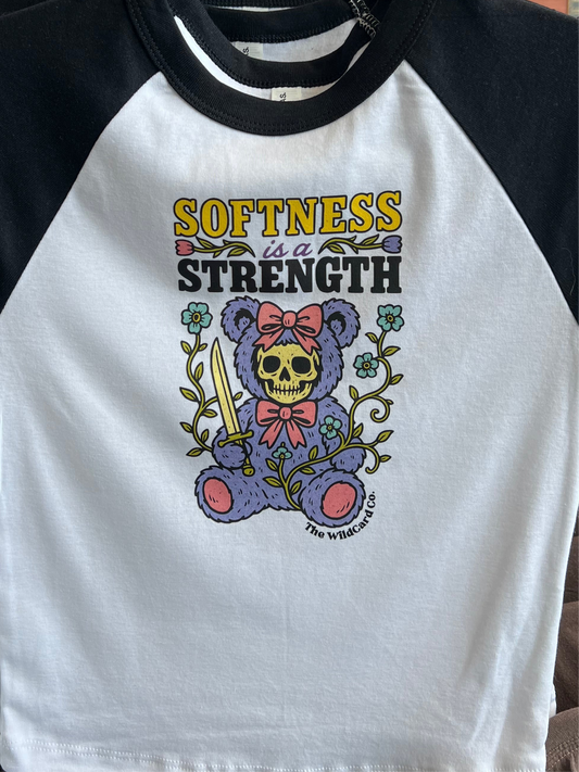 Softness is a Strength Babydoll Tee