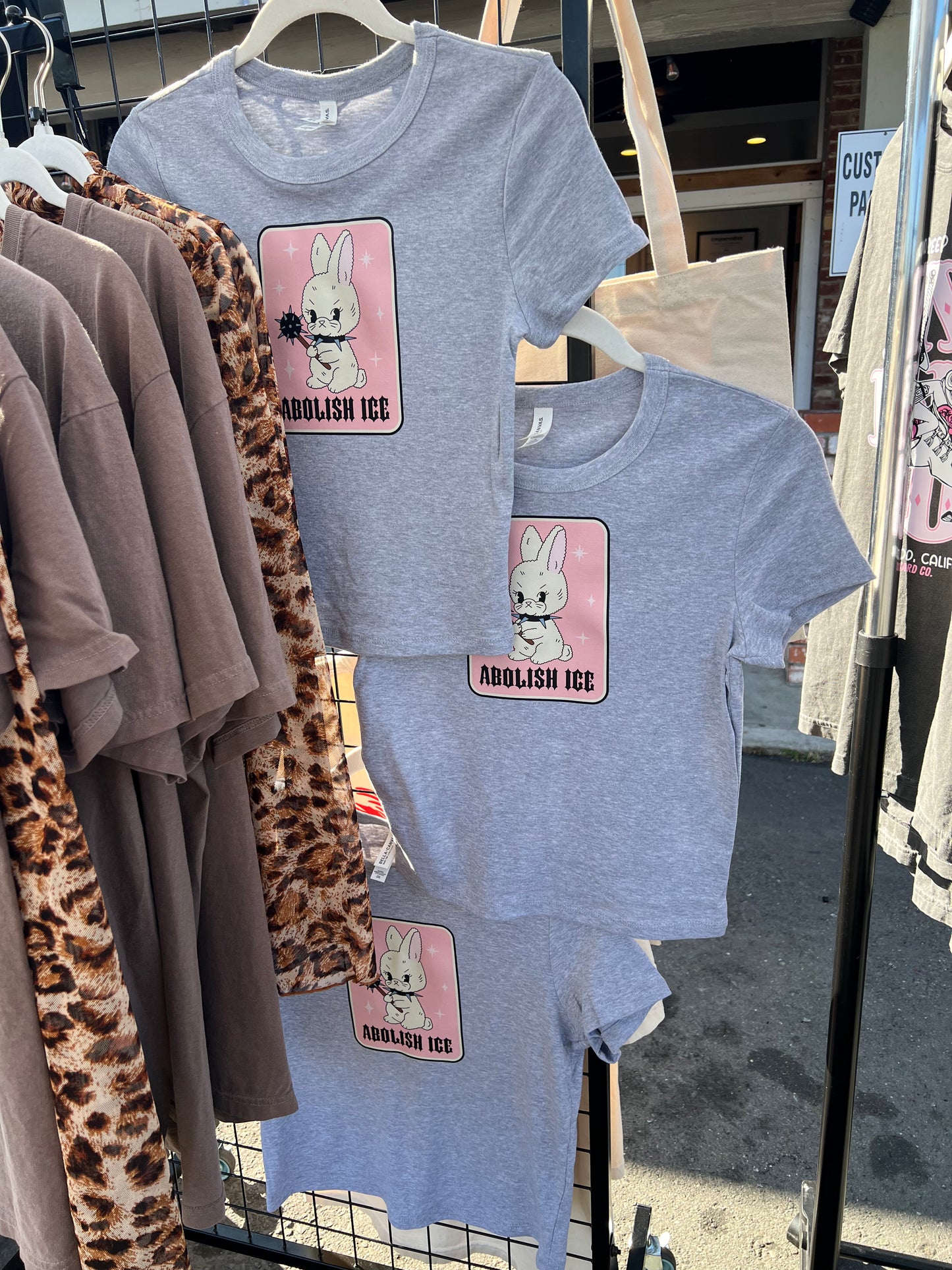 Abolish ICE baby tee