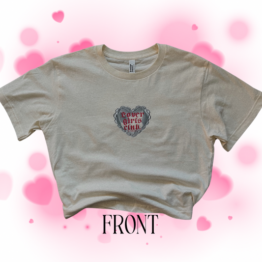 Lover Girls Club cropped tee