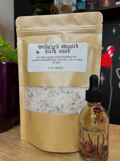 WildCard Magick Bath Soak & Oil
