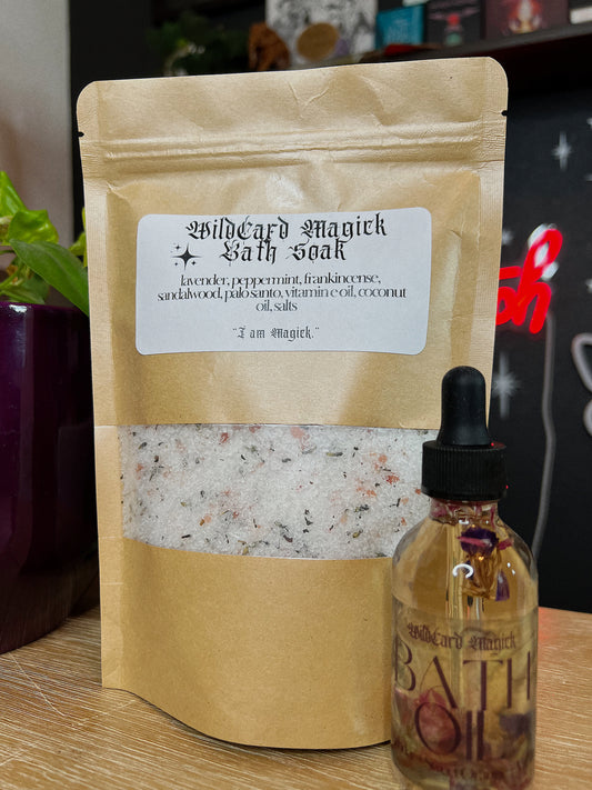 WildCard Magick Bath Soak & Oil
